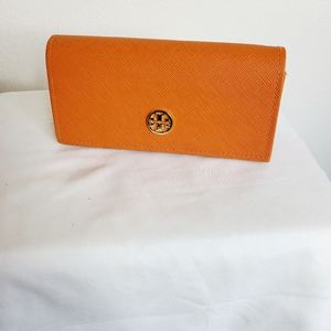 Tory Burch orange sunglass case
